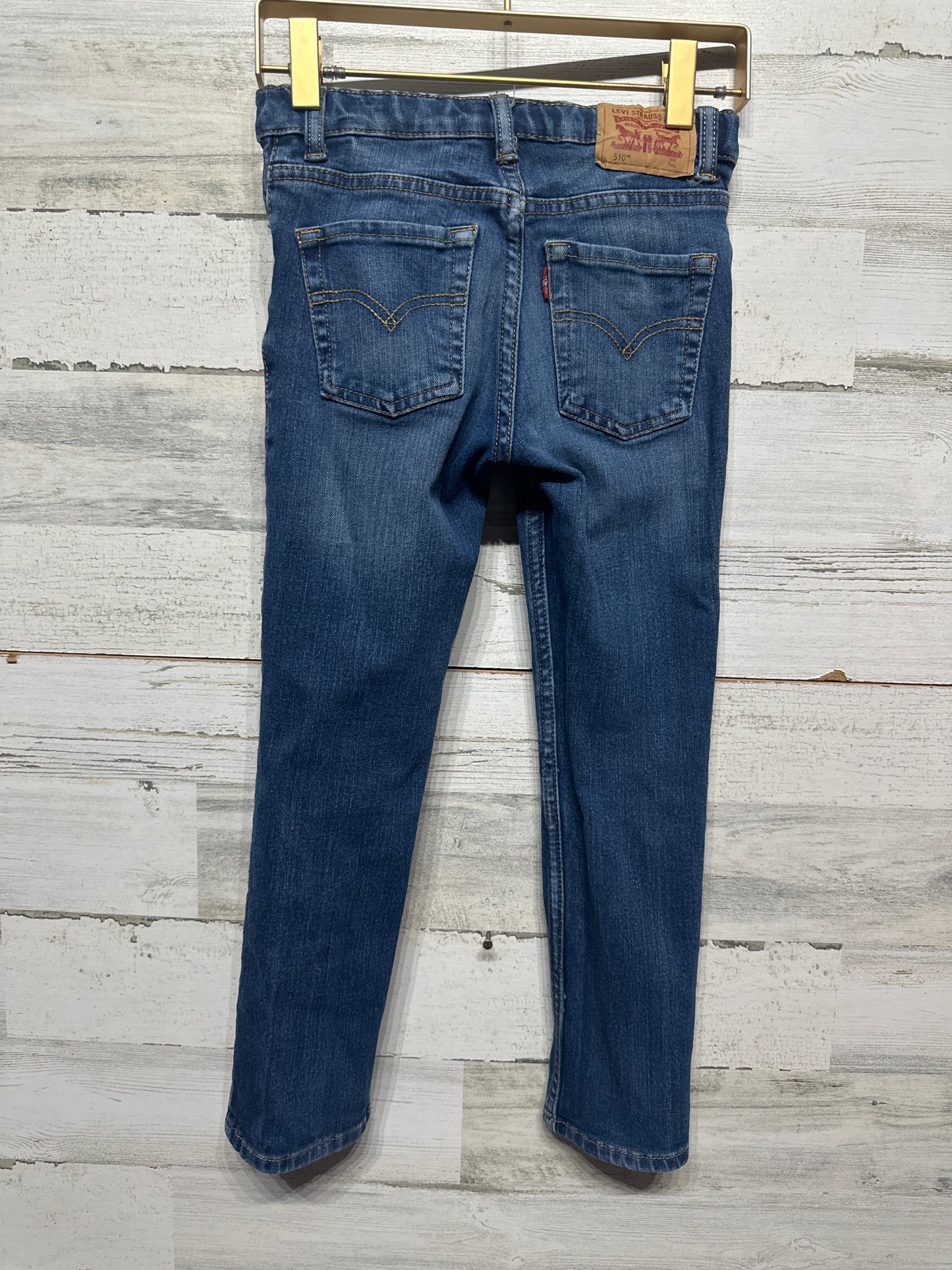 Levi’s 510 Skinny Adjustable Waist Jeans -  Boys Size 7 - Very Good Used Condition