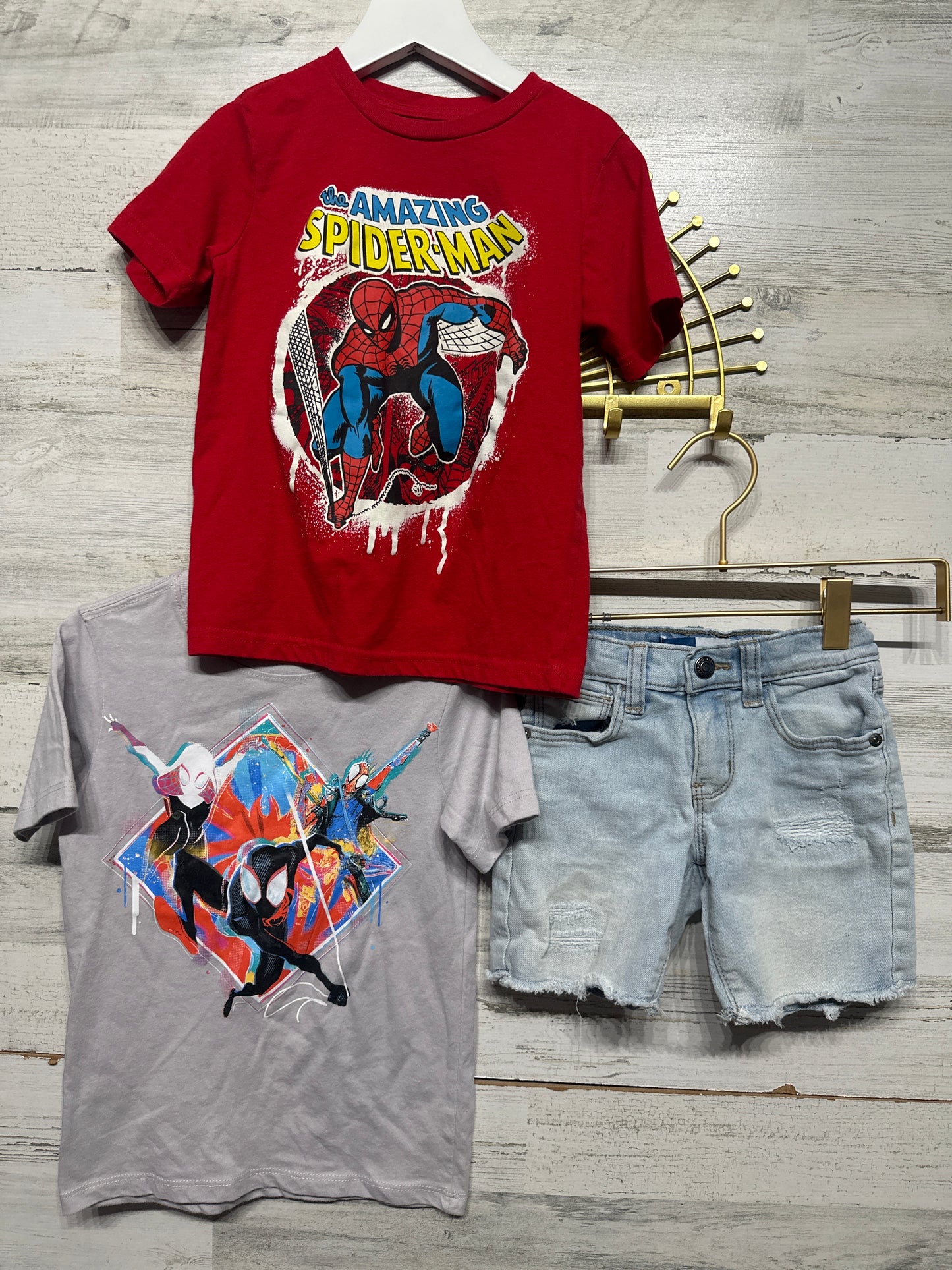 Spiderman Sonic Clothing Lot Boys 4t / 4 VGUC