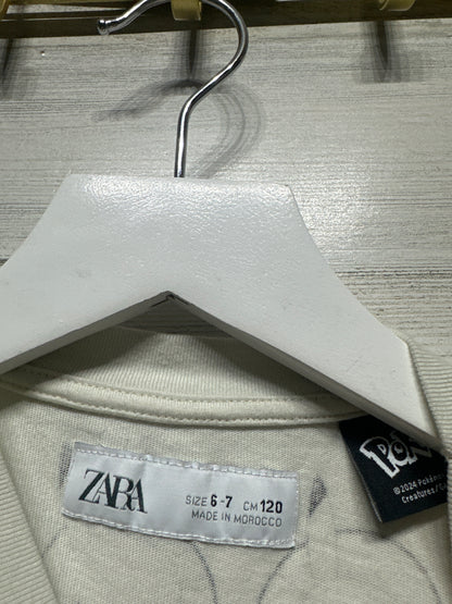 Boys Size 6-7 (120cm) Zara Pokemon Long Sleeve Shirt - Play Condition*