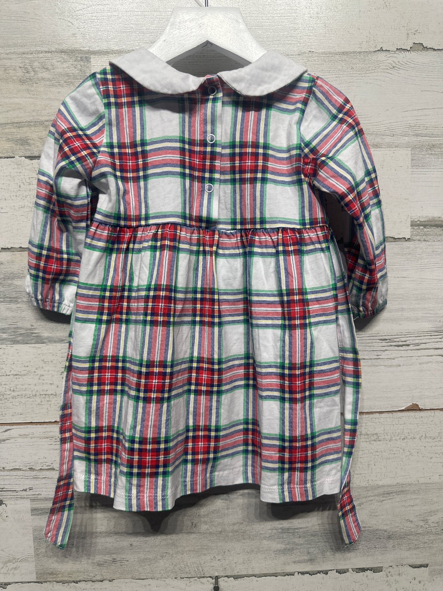 Size 2t Smocked Plaid Dress - Very Good Used Condition