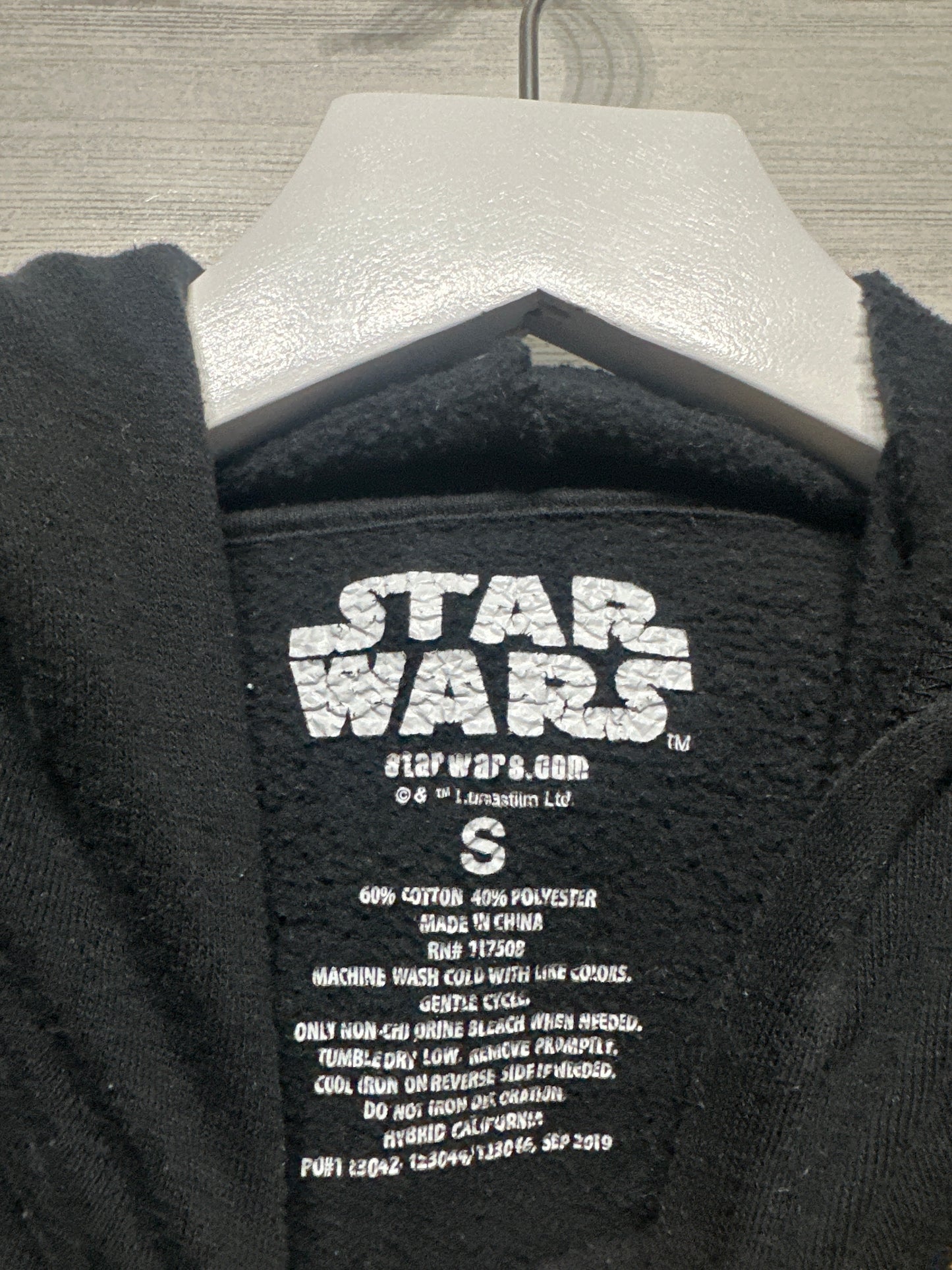 Boys Size Small Star Wars Hoodie - Good Used Condition
