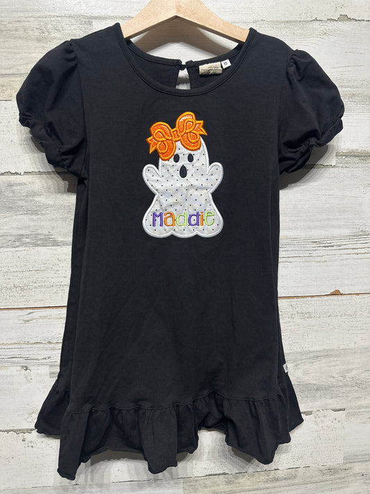 "Maddie" Applique Halloween Ghost Tunic - Little Fashionista Boutique - Girls Size 10 - VGUC