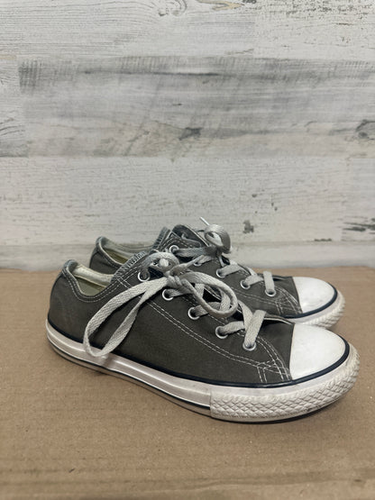 Size 3 (Youth) Converse Grey Shoes - Good Used Condition
