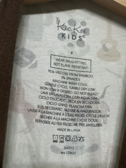 Boys Size 8 Kickee Pants Bamboo Pajama Set - Play Condition*