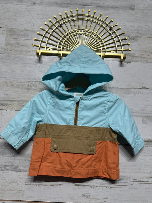 Quarter Zip Gymboree Baby Windbreaker Jacket - Boys Size 3-6M - Very Good Used Condition