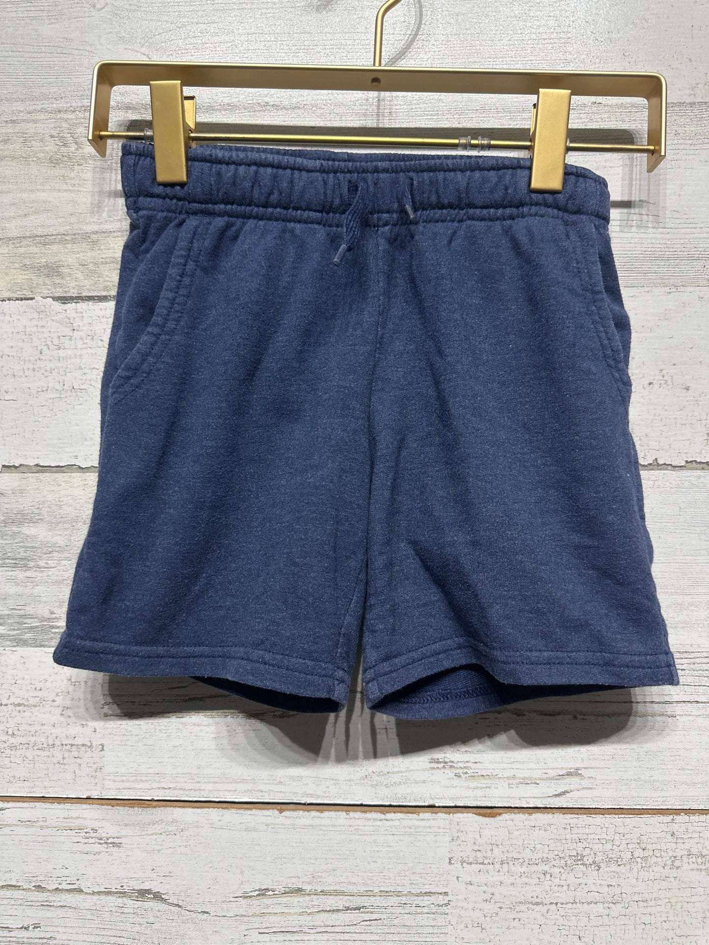 Boys Size 4-5 XS Cat & Jack Shorts (2 Pieces) - Navy and Black - Good Used Condition