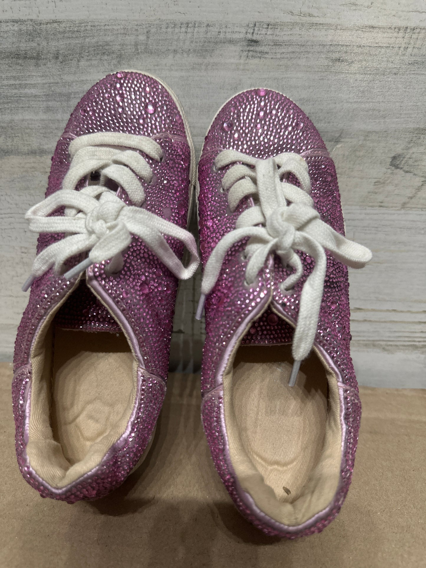 Size 3 (Youth) Steve Madden Sparkle Shoes - Good Used Condition*