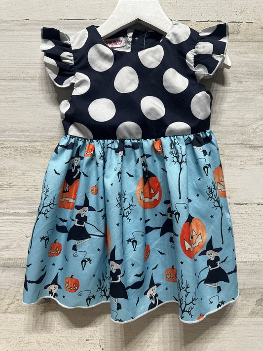 Girls Size 18-24m (80) Halloween Dress - Very Good Used Condition