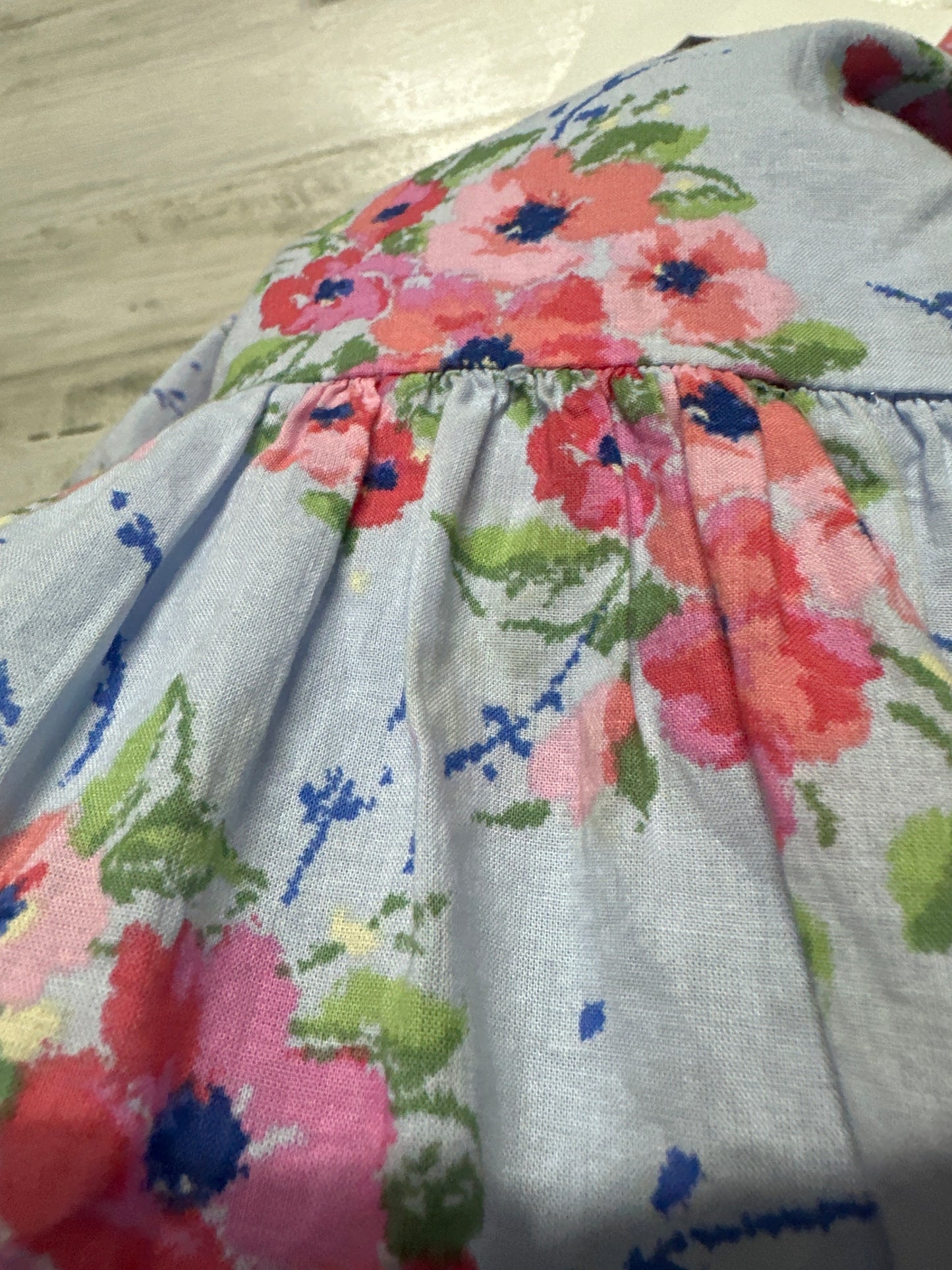 Girls Size 6 Janie and Jack Floral Dress - Play Condition*