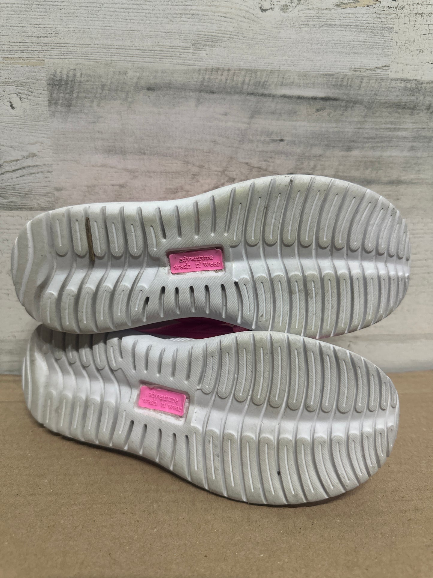 Size 3 (Youth) AdventureWear Pink Wash and Wear Shoes - Good Used Condition