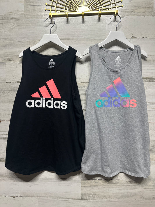 Girls Size 16 XL Adidas Tank Top Lot (2 Pieces) - Very Good Used Condition