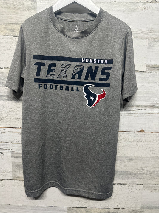 Boys Size 8-10 (Medium) NFL Team Apparel Houston Texans Football Drifit Shirt -  Very Good Used Condition