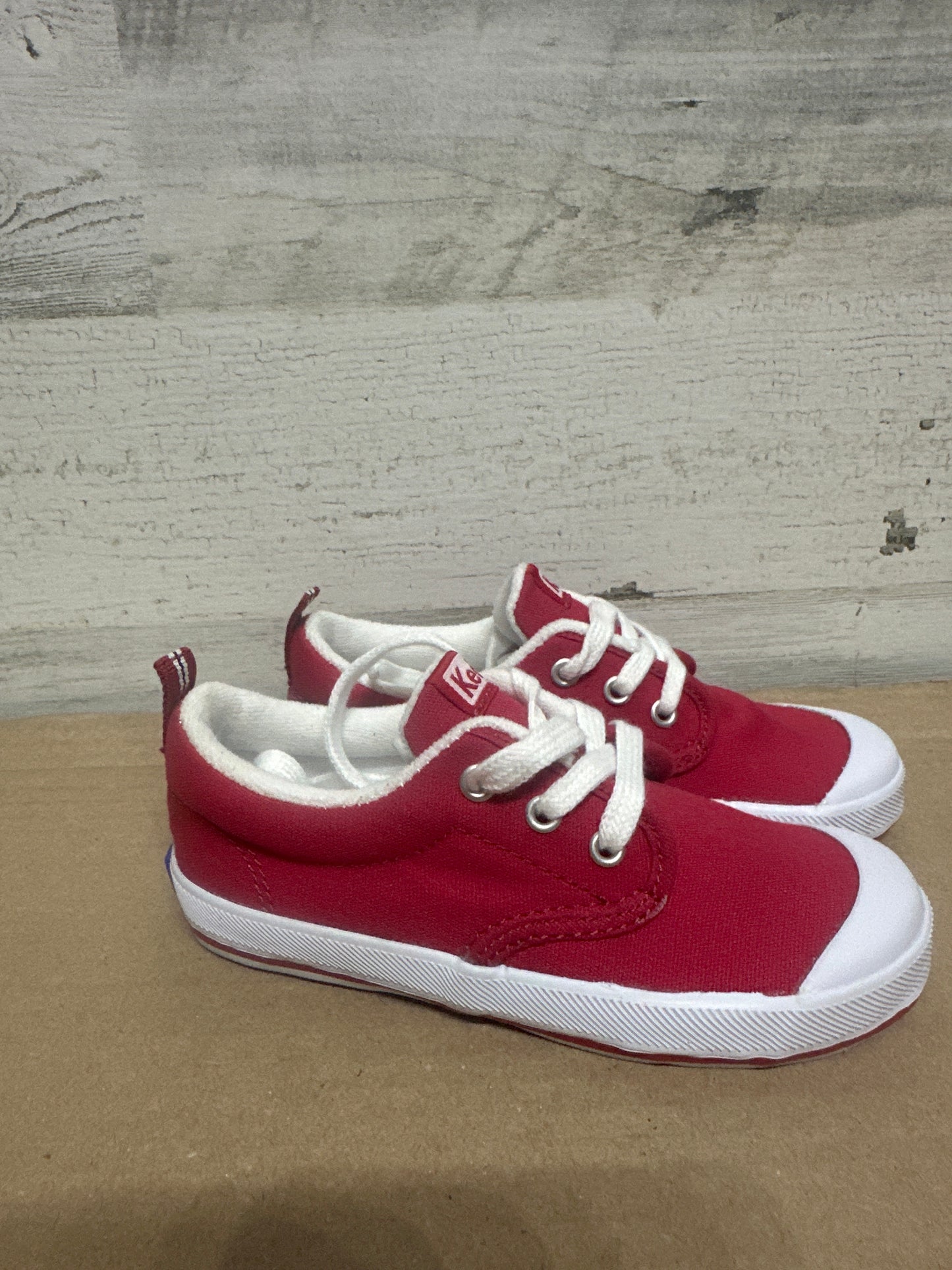 Keds Red Graham Sneakers Toddler Size 10 New Without Box