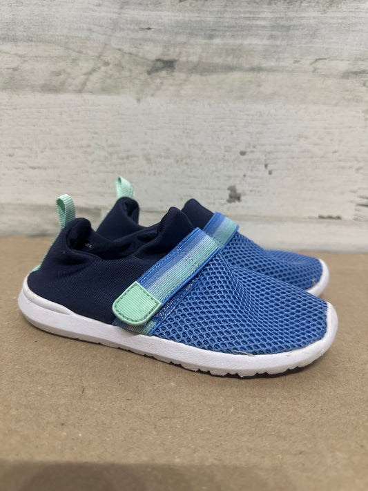 Size 10 (Toddler) Cat and Jack Blue Water Shoes Shoes  - Good Used Condition