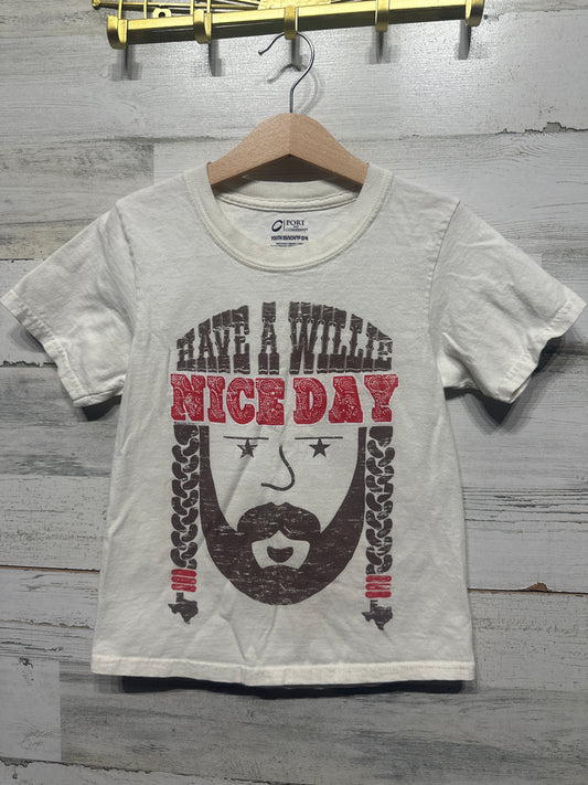 Preowned Youth XS (fits 2-4) Have A Willie Nice Day T- Shirt - Play Condition**