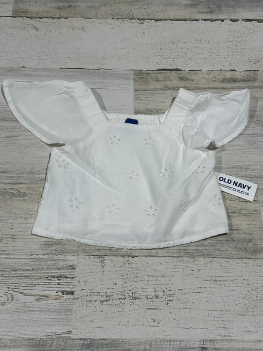 White Eyelet Top - Old Navy - Girls Size 18-24m - New With Tags*