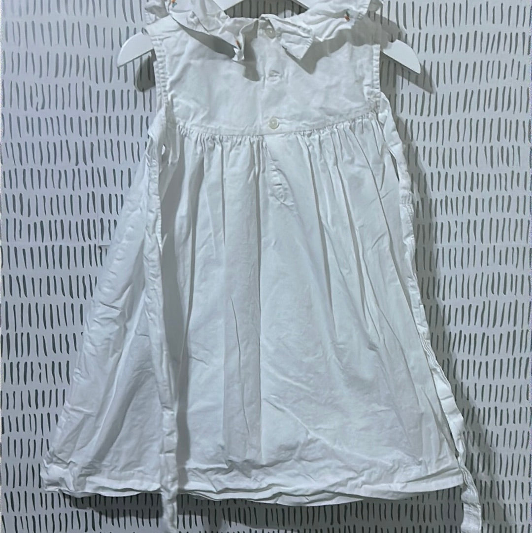 Girls Size 3t Sophie and Lucas white dress - play condition