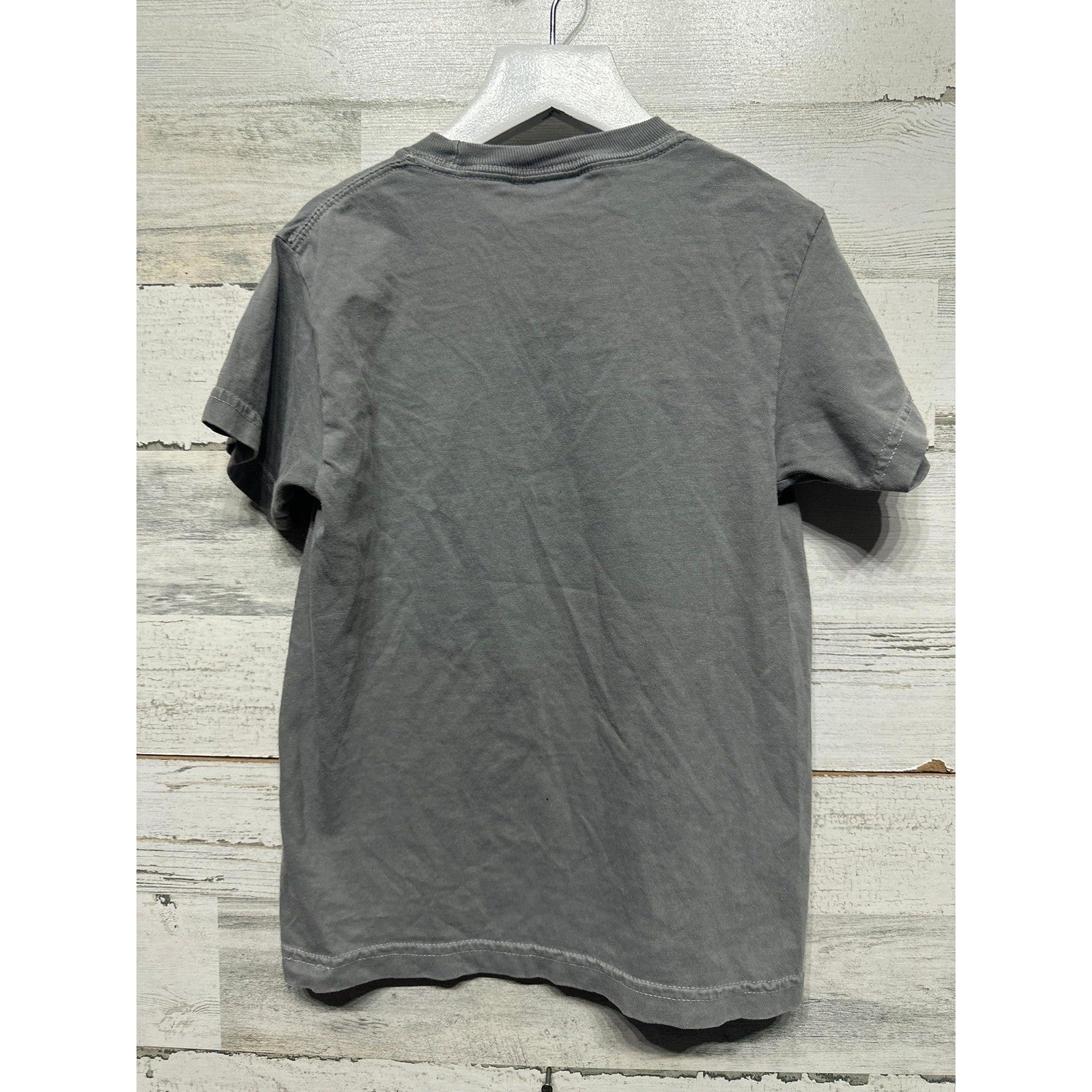 Comfort Colors Pickleball T-Shirt Girls S Grey Graphic Tee EUC1