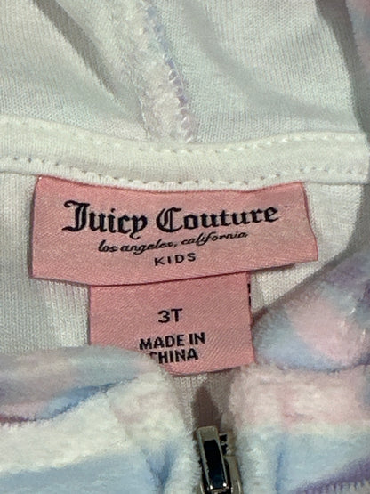 Juicy Couture Swirl Jacket - Girls Size 3t - Very Good Used Condition