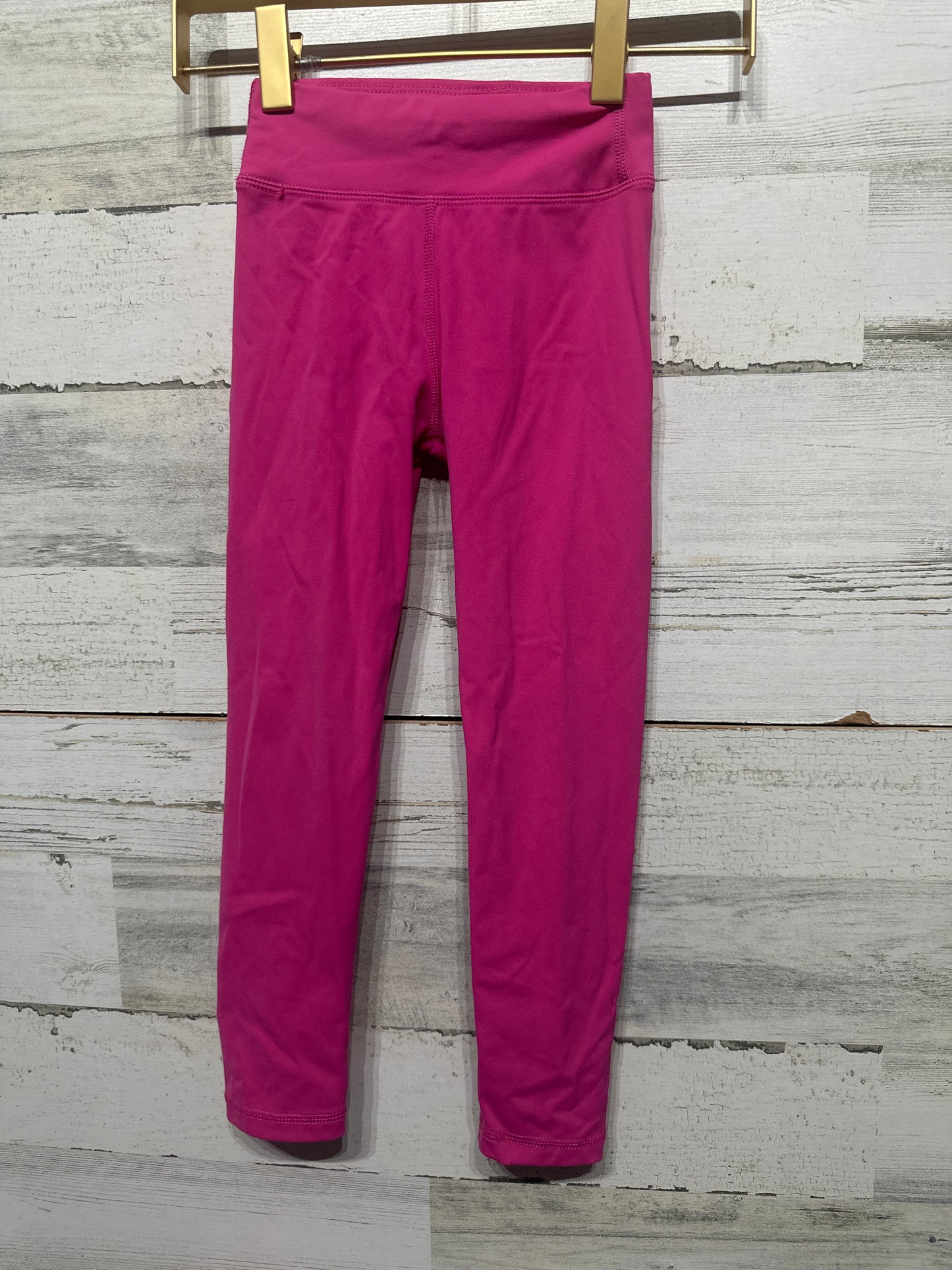 Girls Preowned Size 4 GB Girls Pink Active Leggings - Very Good Used Condition