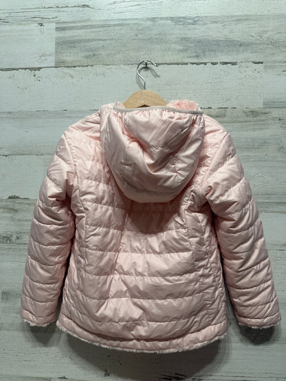 Girls Size 5t The North Face Reversible Jacket - Very Good Used Condition