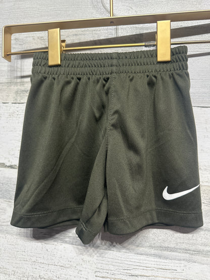 Nike Shorts Lot - Olive Green and Navy Blue - 2 Pieces - Boys Size 18m - Good Used Condition*