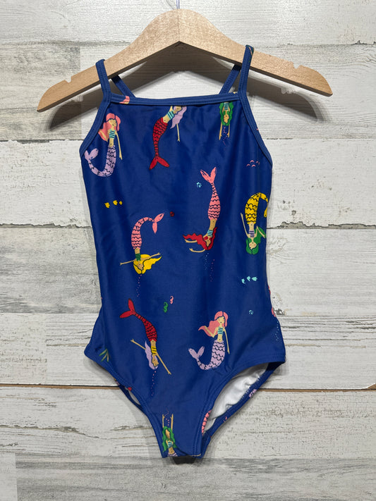Hanna Andersson Girls Size 4 (100cm) Mermaid Swimsuit GUC*