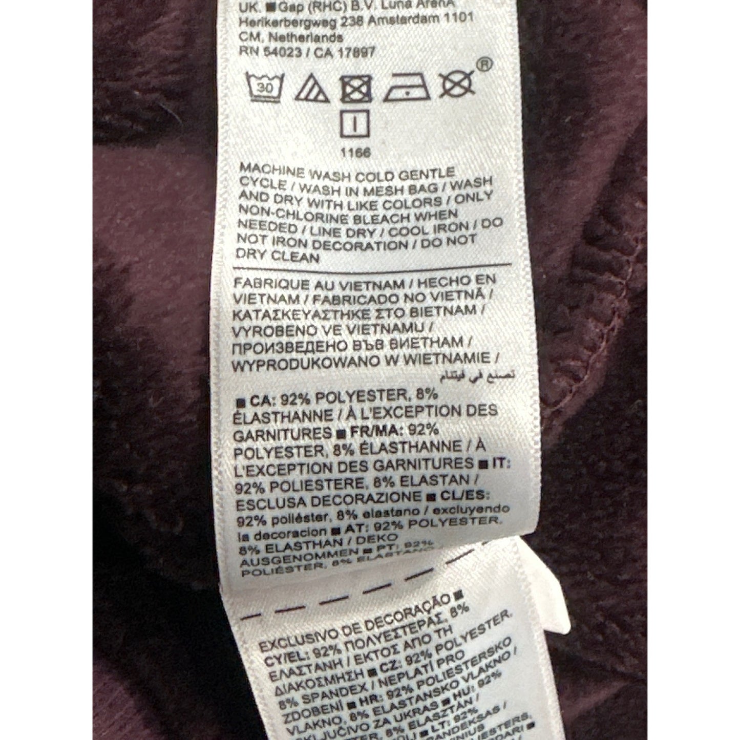 Athleta Girl Coaster Luxe Sweatshirt Girls XS 6 Dark Plum Fuzzy Fleece6