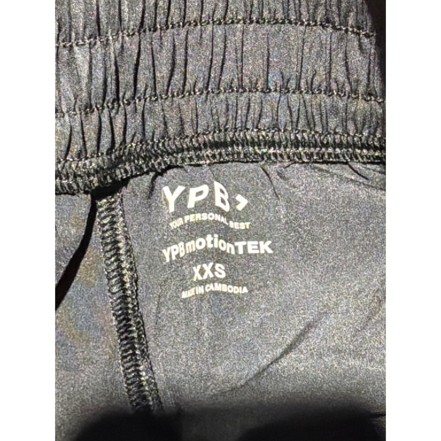 Abercrombie YPB Joggers Women XXS Black Cargo High Waist Athletic Pants EUC2