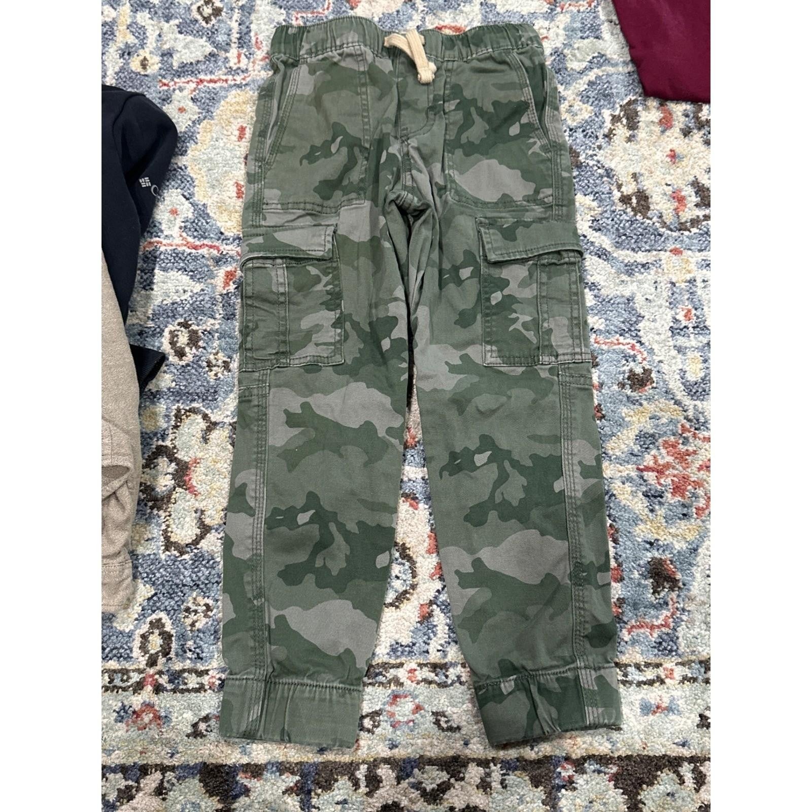 Columbia Levi's Zara Boys Size 6 Bundle Camo Khaki Hoodie Denim GUC3