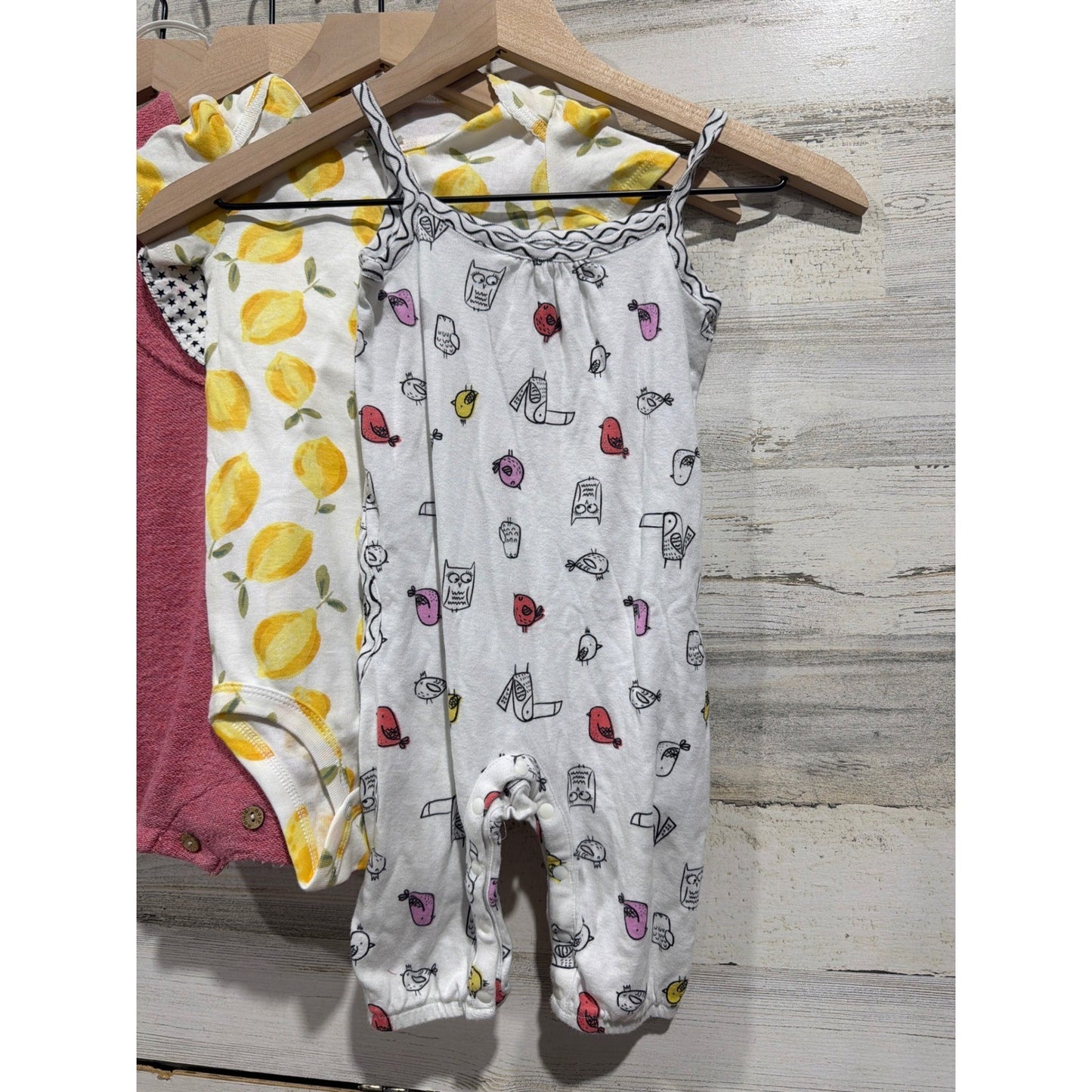 Carter's Cloud Island Leighton AlexanderBaby Girl 24M Romper Bodysuit Bundle2