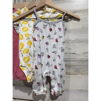 Carter's Cloud Island Leighton AlexanderBaby Girl 24M Romper Bodysuit Bundle2