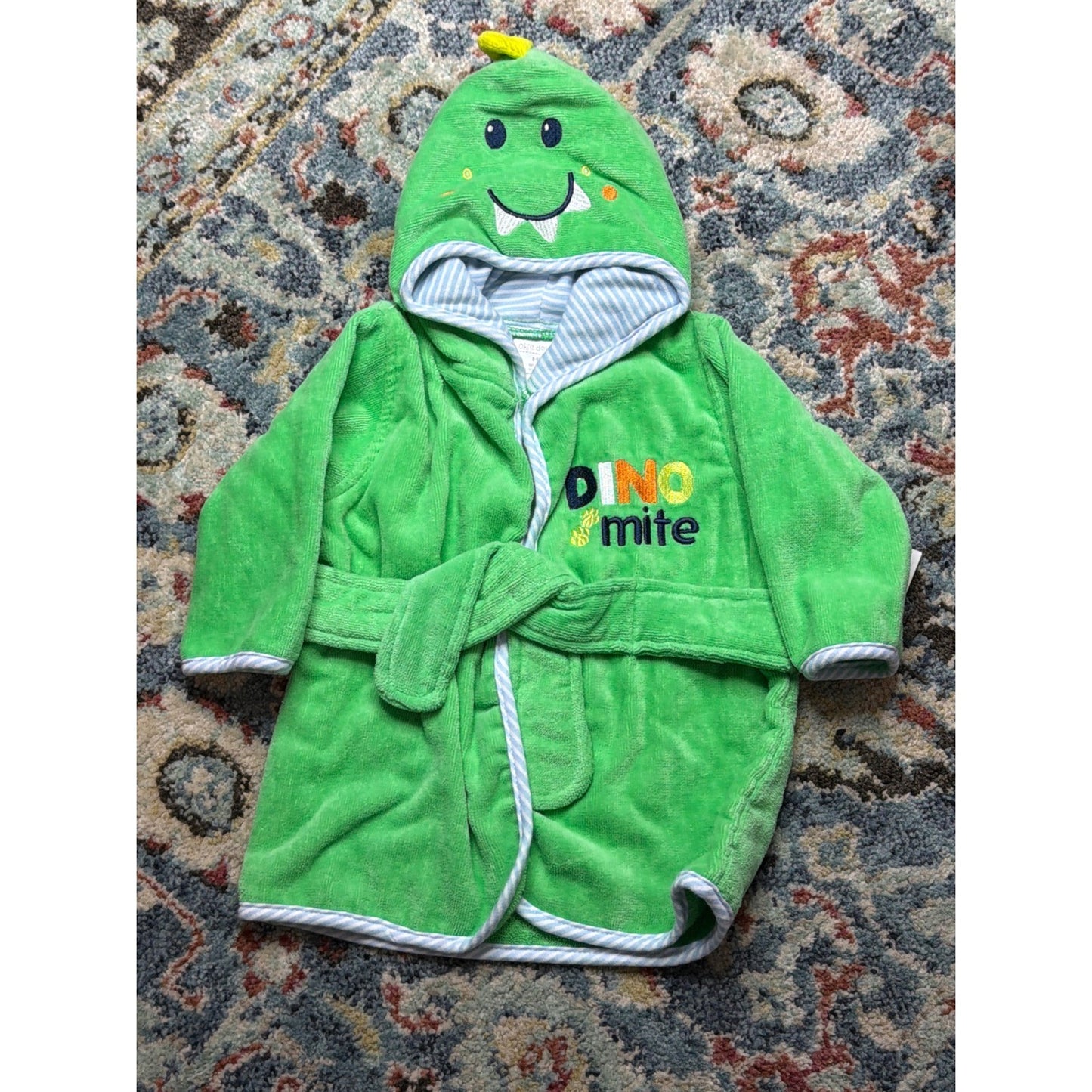 Little Brother Dinosaur Bundle Boys 0-9m Robe NB Sleepers Swaddle Blanket4