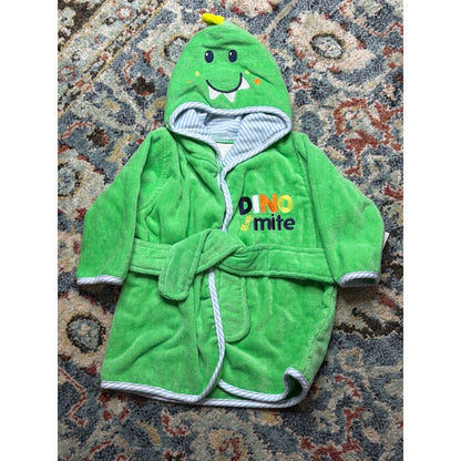 Little Brother Dinosaur Bundle Boys 0-9m Robe NB Sleepers Swaddle Blanket4