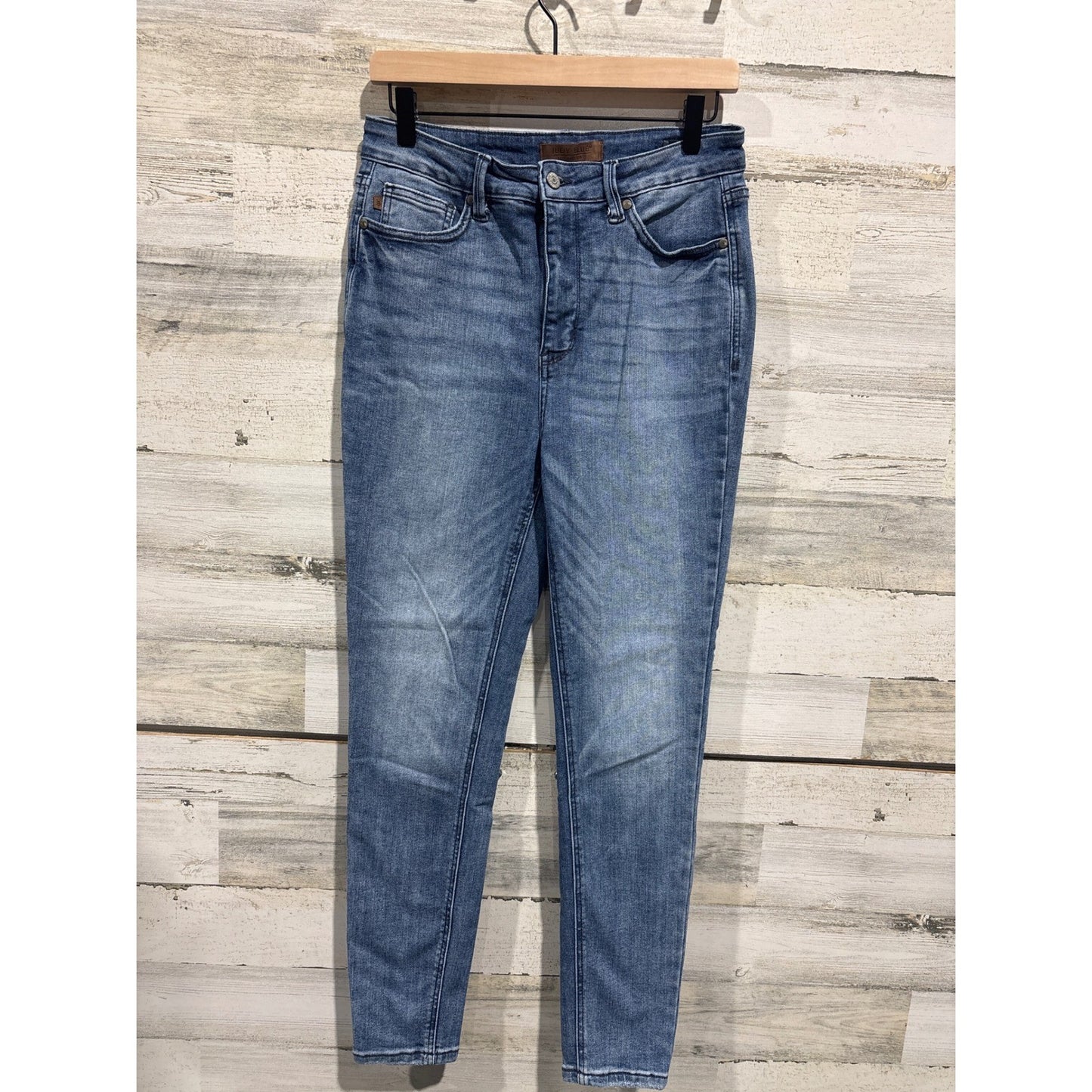 Judy Blue Skinny Jeans Women 9/29 Blue High Rise Stretch Casual EUC0