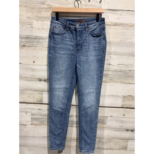 Judy Blue Skinny Jeans Women 9/29 Blue High Rise Stretch Casual EUC0