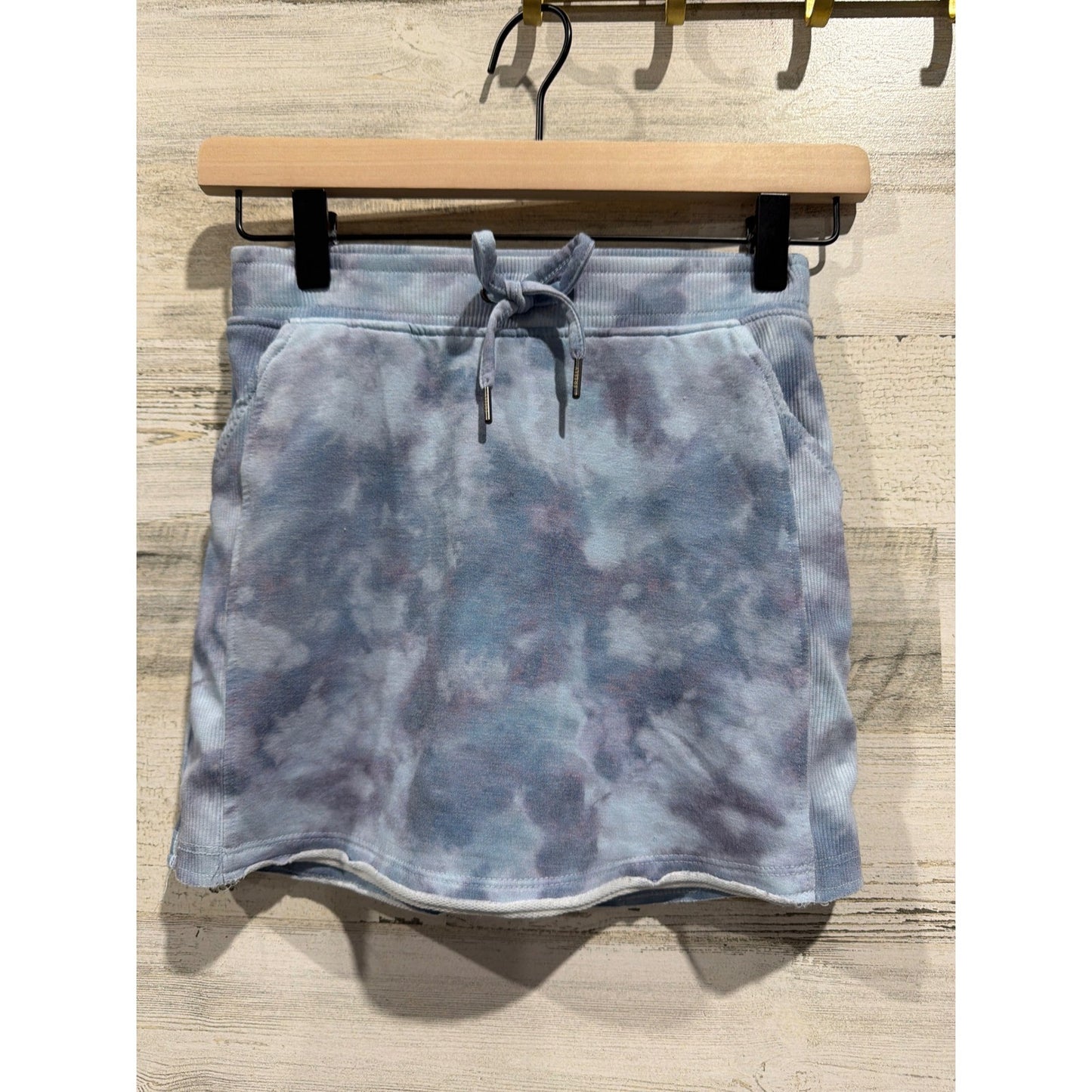 Liberty Pro Freely Shorts Skort Girls Medium Purple Blue Tie Dye Athletic EUC3