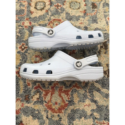 Crocs Classic Clog Women 6 / Mens 4 Light Blue Slip On Comfort Gorpcore EUC8