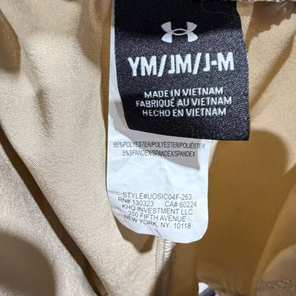 Under Armour Shorts Boys Youth Medium M Tan Khaki Performance Chino EUC4