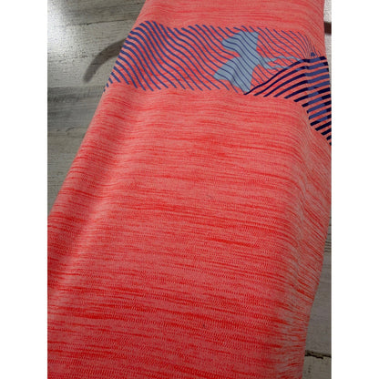 Under Armour Tank Top Girls Youth Small Pink HeatGear Space Dye Athletic *Flawed2