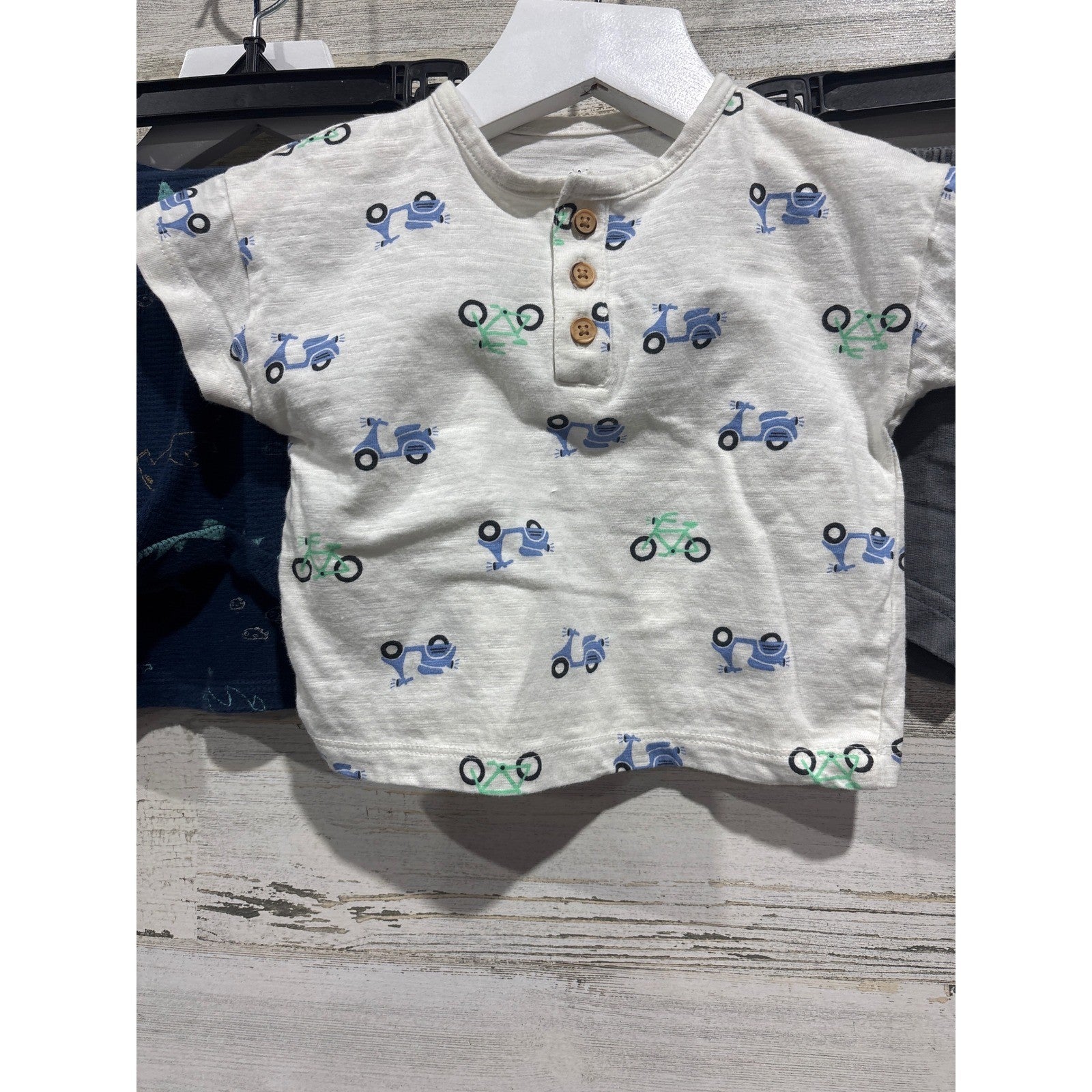 Old Navy Cat & Jack Clothing Bundle Boys 3-6M Blue White USA Nautical GUC/NWT6