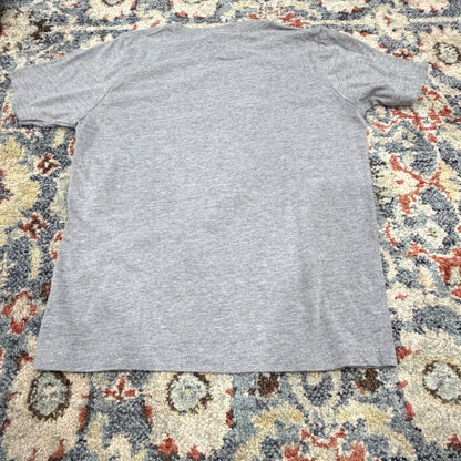 Next Level Inspire Rock T-Shirt Kids Medium Gray Graphic Climbing EUC4