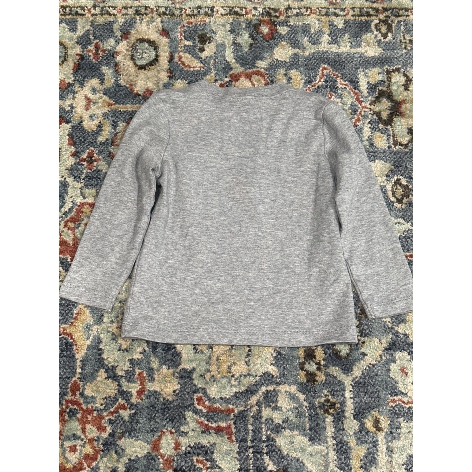 Holiday Applique Long Sleeve Shirt Boys 4T EUC4