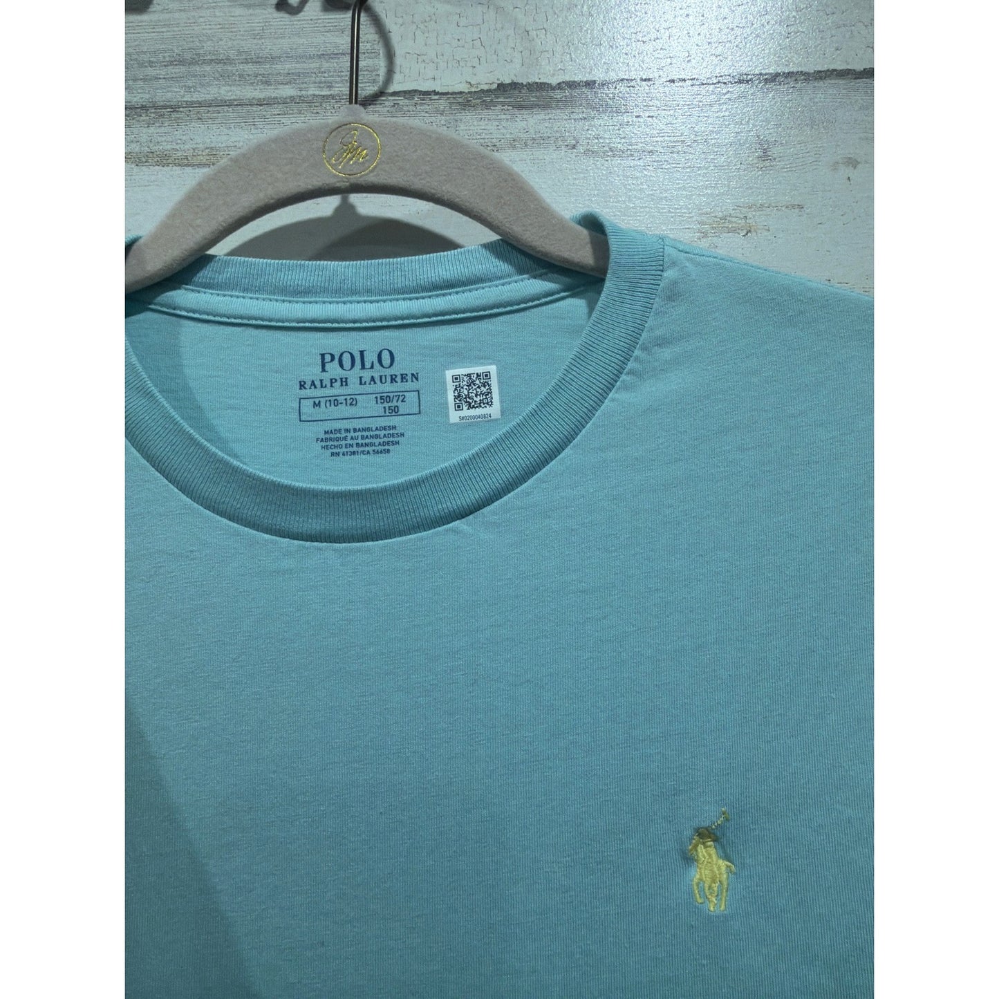 Polo Ralph Lauren T-Shirt Bundle Boys Medium 10-12 Orange Blue Pony Logo2