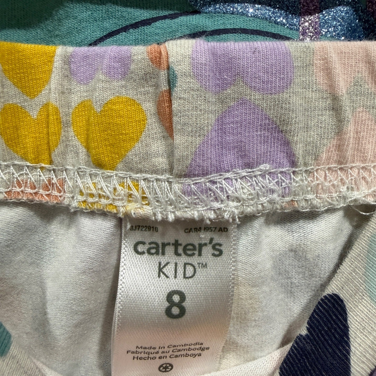Carter's Vineyard Vines Dress Shirt Legging Bundle Girls 7/8 Lot GUC4