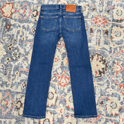 Abercrombie Kids Skinny Jeans Boys 5/6 Long Blue Denim Casual Classic EUC3