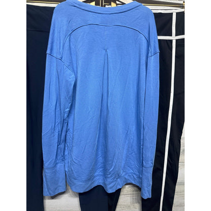 All In Motion Old Navy GB Girls Activewear Set 10/12 Blue Black Navy EUC3