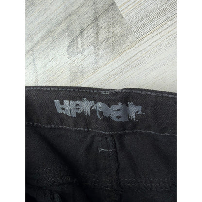 Uproar Straight Leg Jeans Boys 18 Husky Black Adjustable Waist Skater4