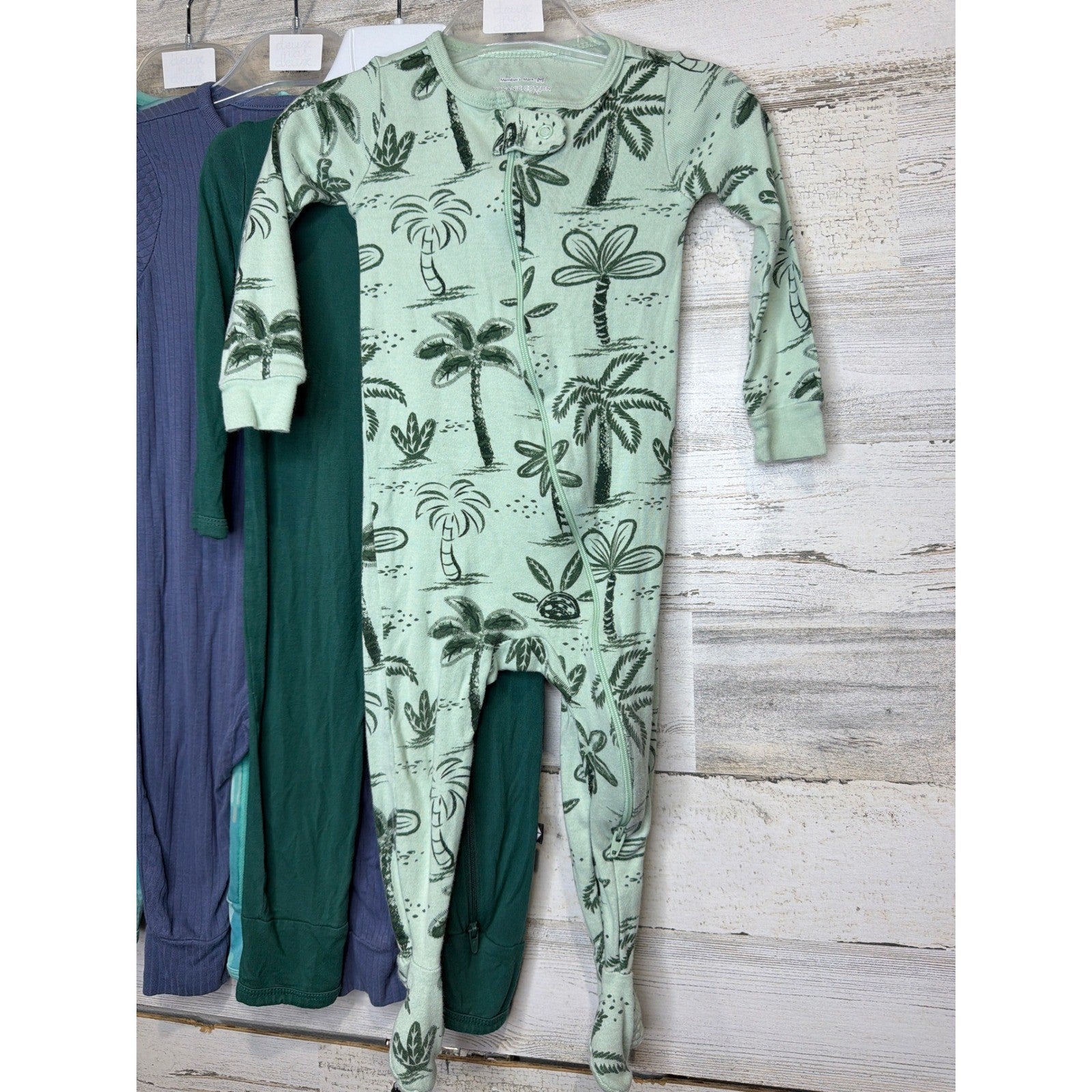 Kickee Kyte Burts Bees Pajamas Boys 12-18M Bamboo Organic Bundle2