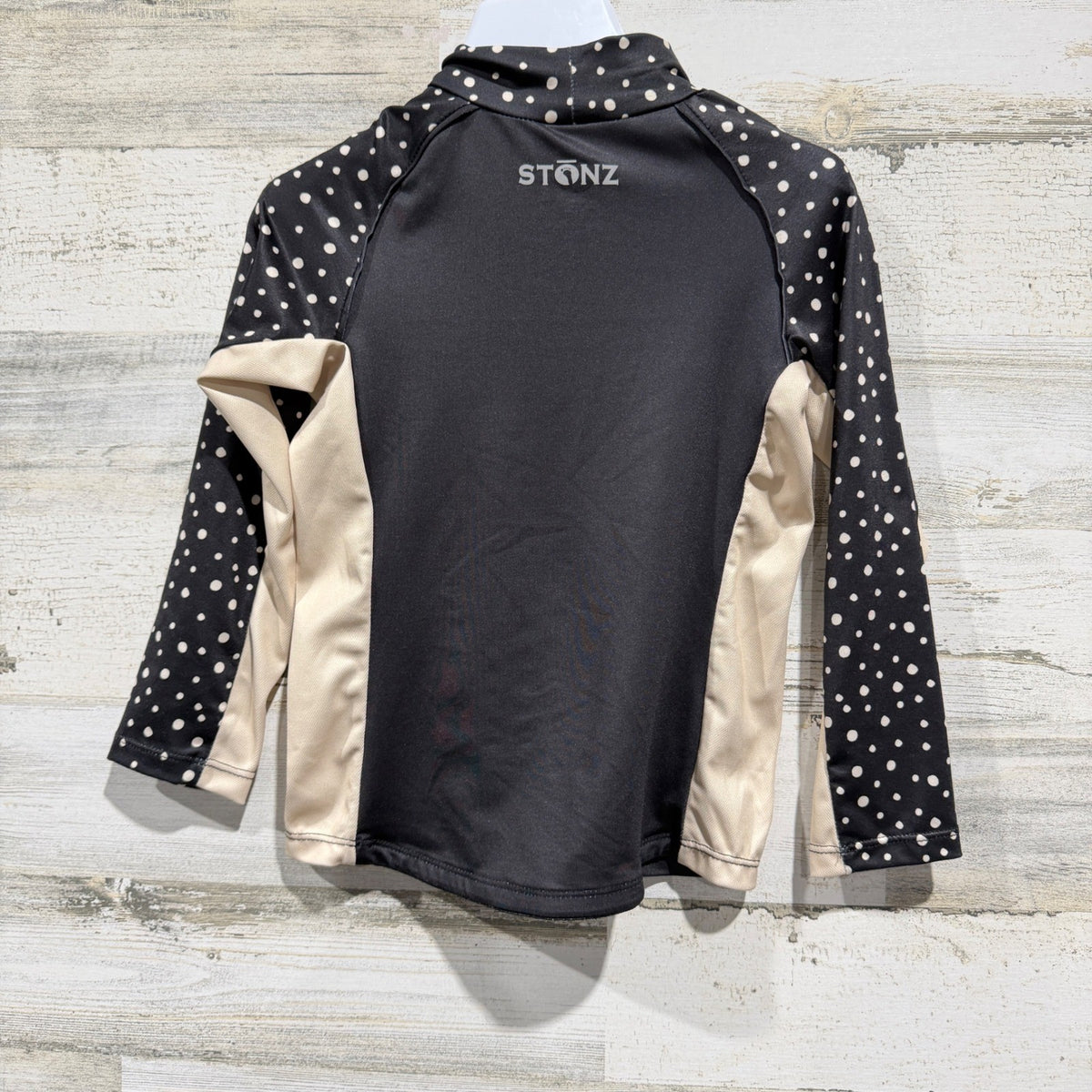 Stonz Sun Shirt Toddler 4T Black Night Camper Polka Dot Outdoors NWT4
